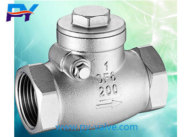 China Threaded End Swing Check Valve 1 Inch supplier