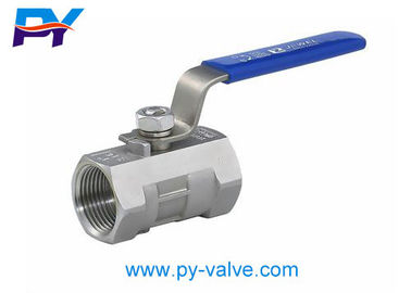 China 1PC stainless steel screwed valve 1 inch supplier