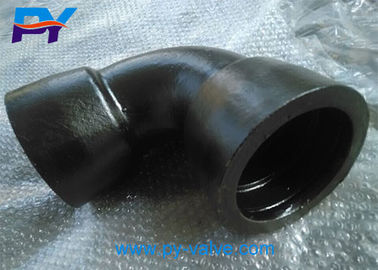 China 90° Socket bends cast iron supplier