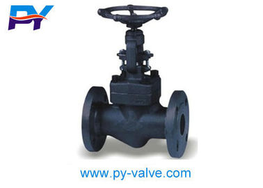 China Forged Steel A105 Flanged High Pressure Gate Valve supplier