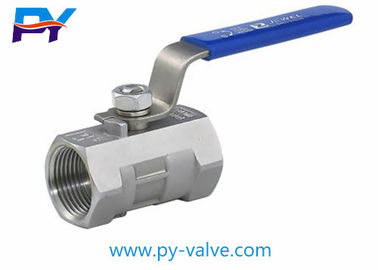 China 1PC stainless steel screwed valve supplier